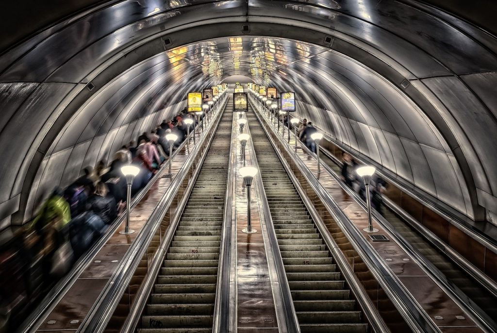 estación de metro, metro, fondo de pantalla hd