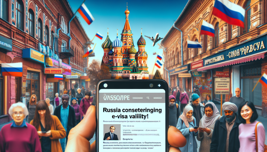 découvrez comment la russie prévoit d'étendre la durée de validité de son e-visa, facilitant ainsi l'accès à son territoire pour les voyageurs internationaux. restez informé des dernières évolutions de cette initiative qui pourrait transformer le tourisme en russie.